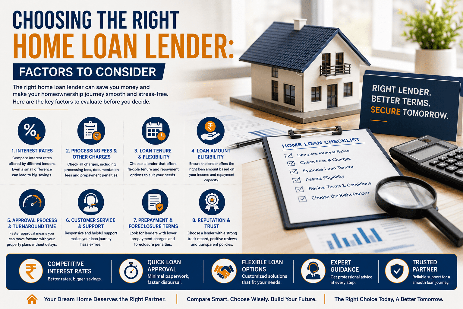 Choosing the Right Home Loan Lender: Factors to Consider with KG Loan Expert Pvt. Ltd.