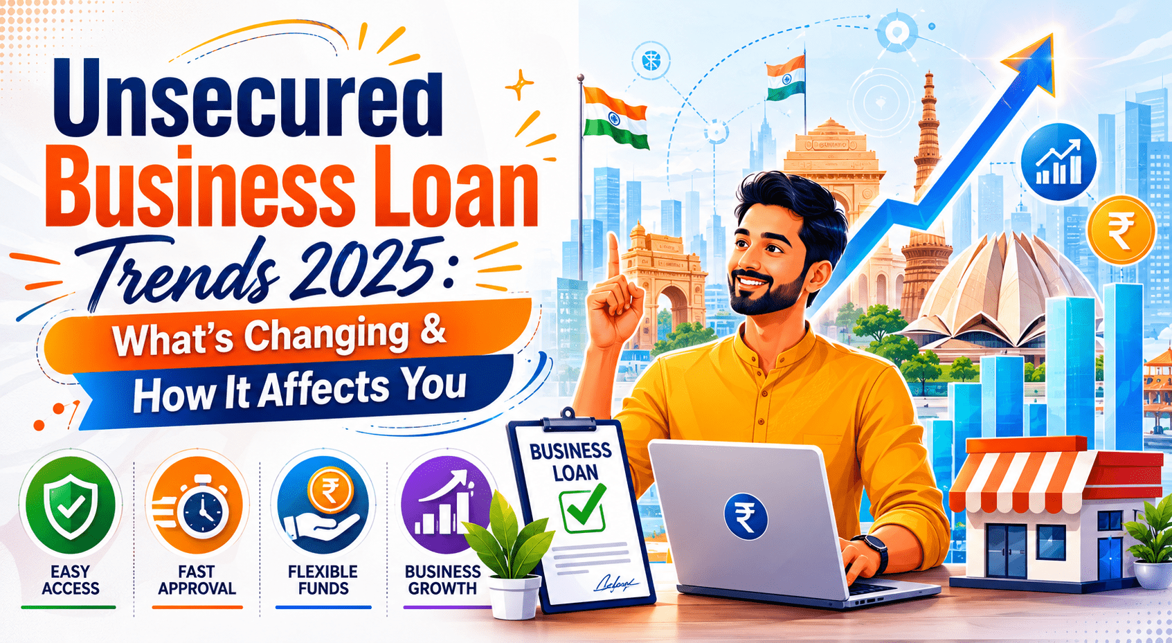 Unsecured Business Loan Trends 2025: What’s Changing & How It Affects You