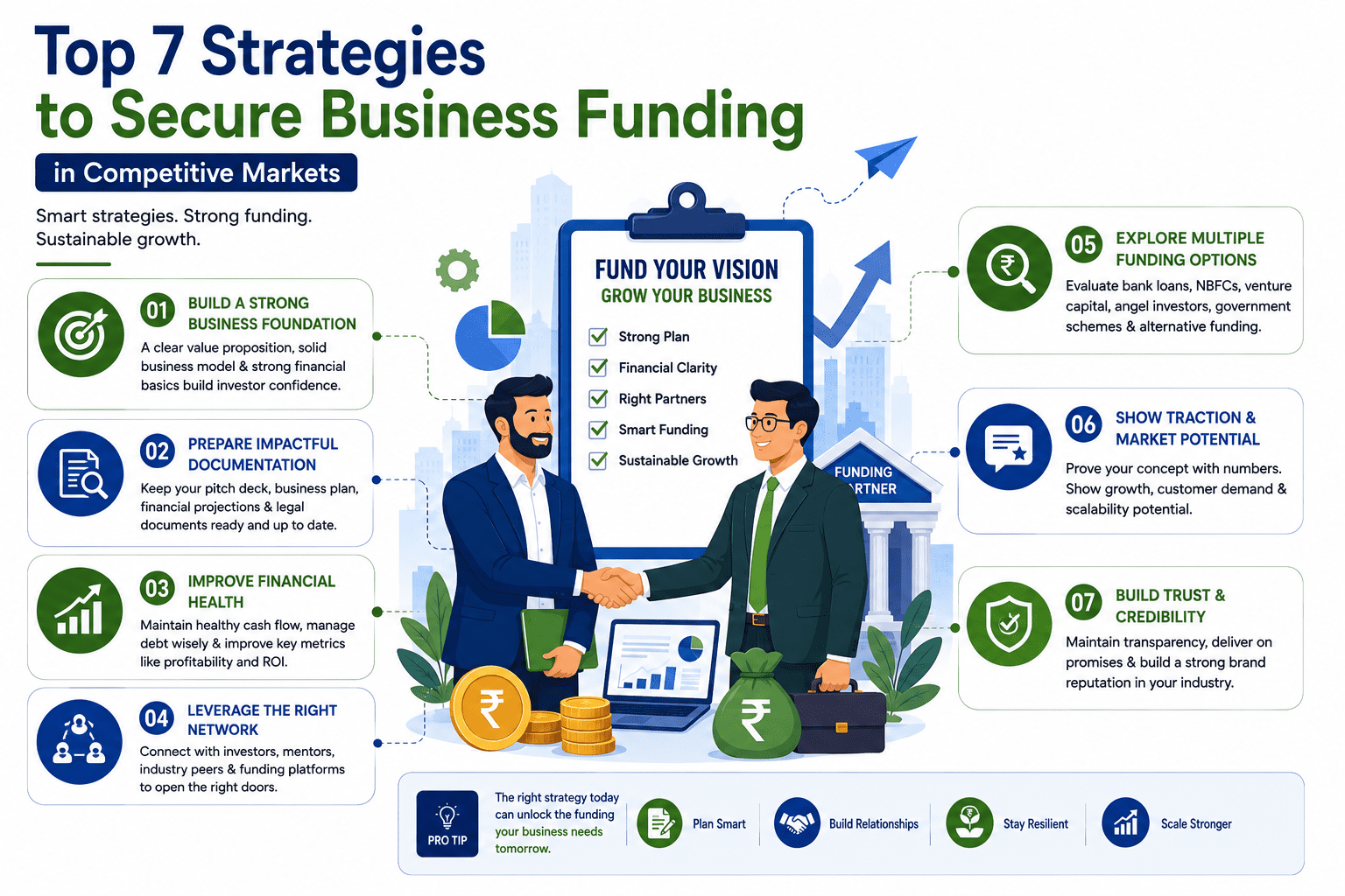 Top 7 Strategies to Secure Business Funding in Competitive Markets