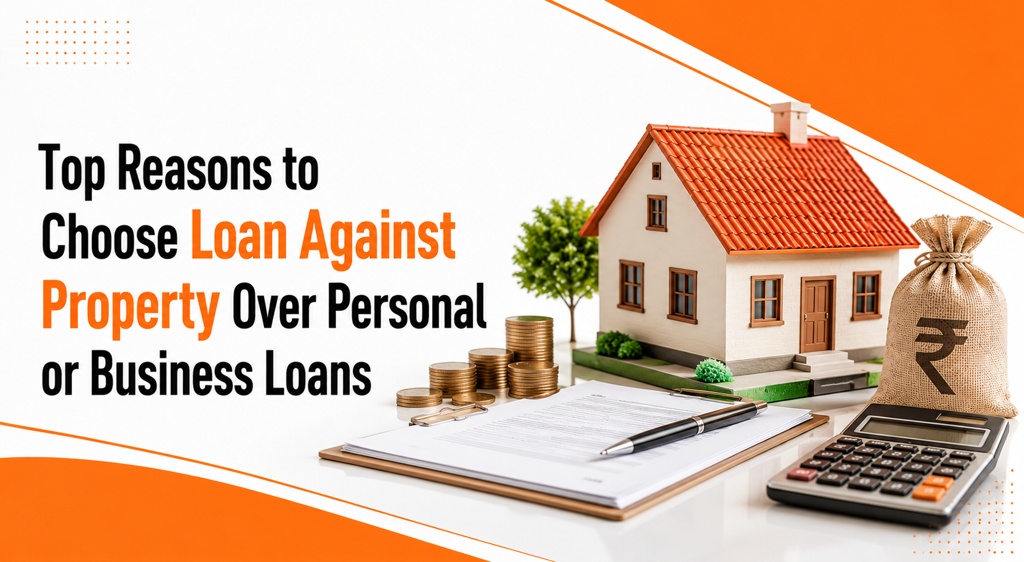 Top Reasons to Choose Loan Against Property Over Personal or Business Loans