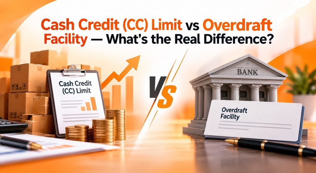 Cash Credit (CC) Limit vs Overdraft Facility — What’s the Real Difference?